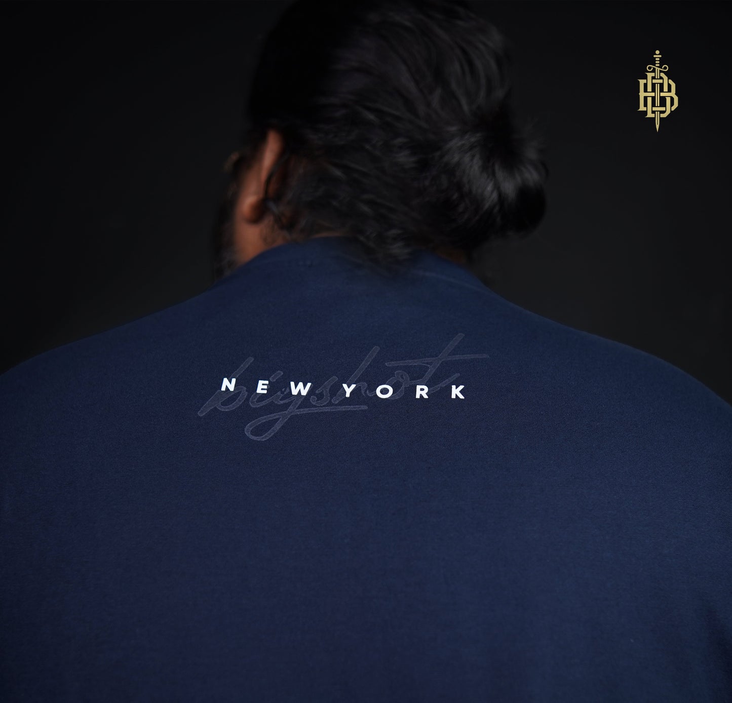 Drop Shoulder Navy (D-1)