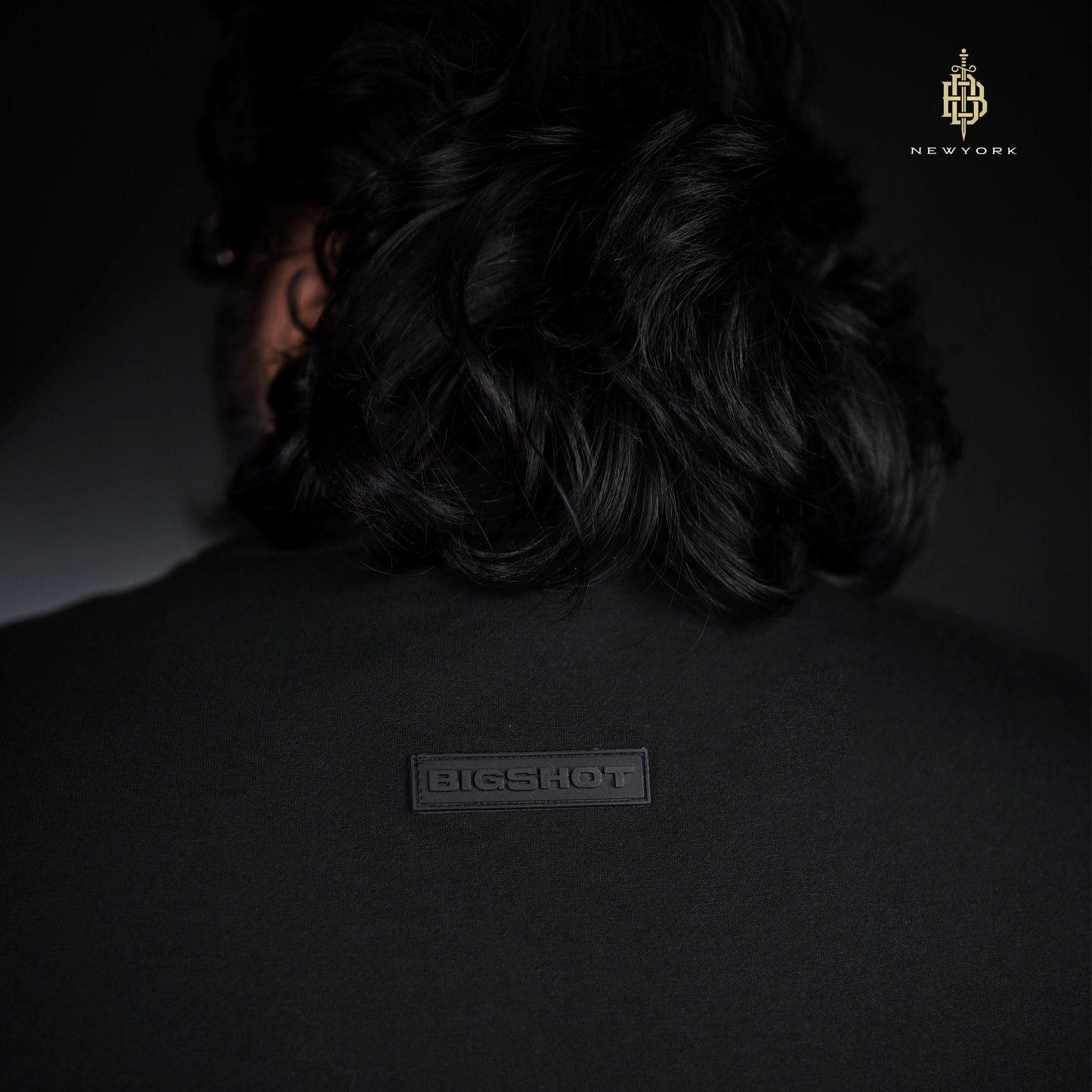 Drop Shoulder Black (D-2)