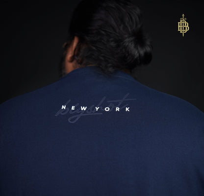 Drop Shoulder Navy (D-1)