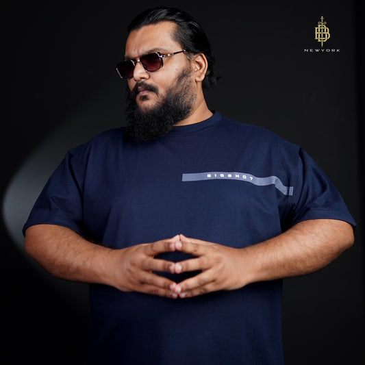 Drop Shoulder Navy (D-5)