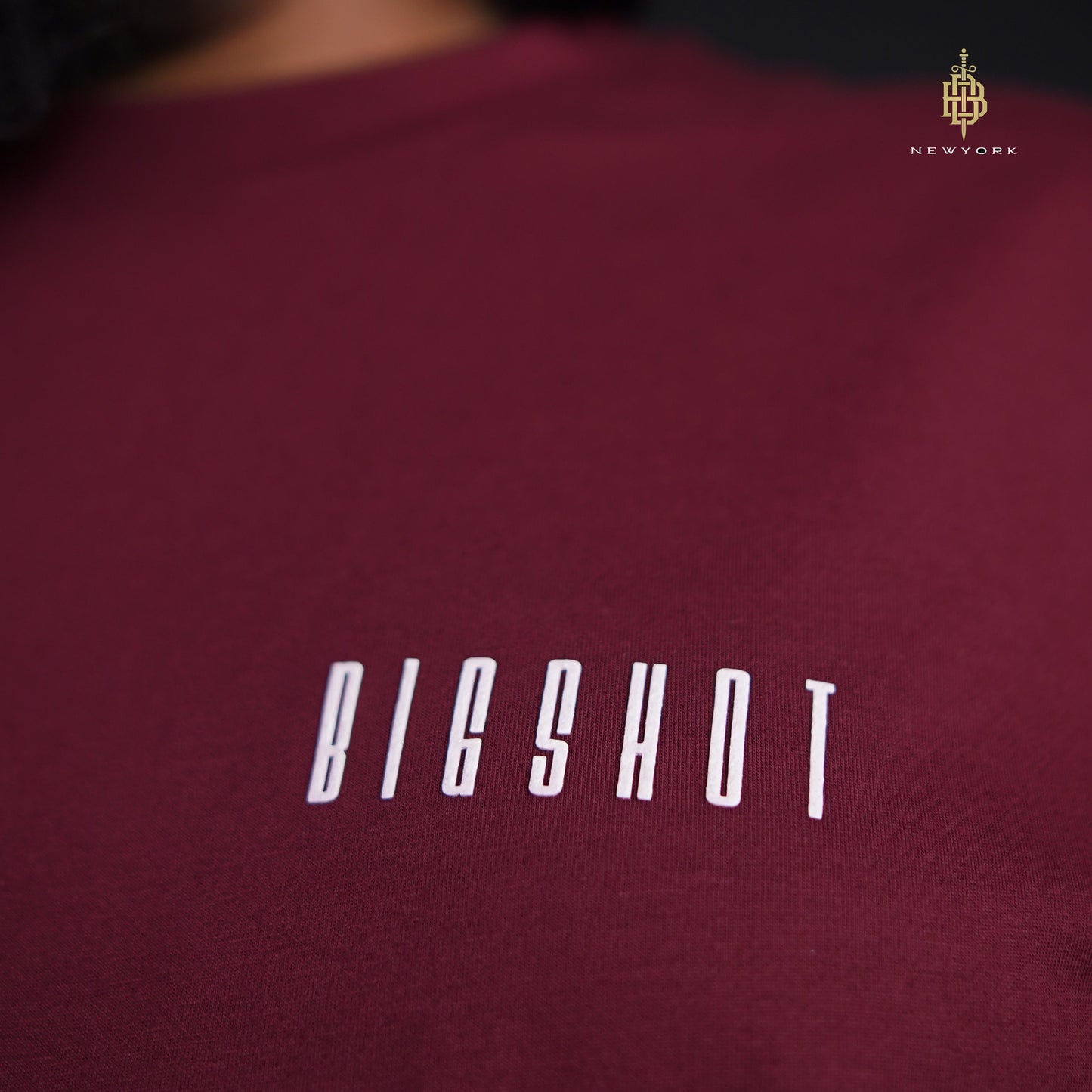 Drop Shoulder Maroon (D-3)