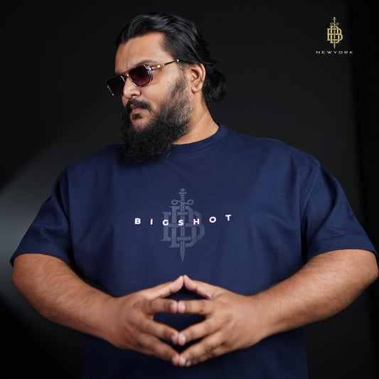 Drop Shoulder Navy (D-4)