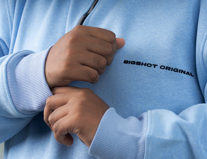 Half Zipper Jacket (D2) - Sky