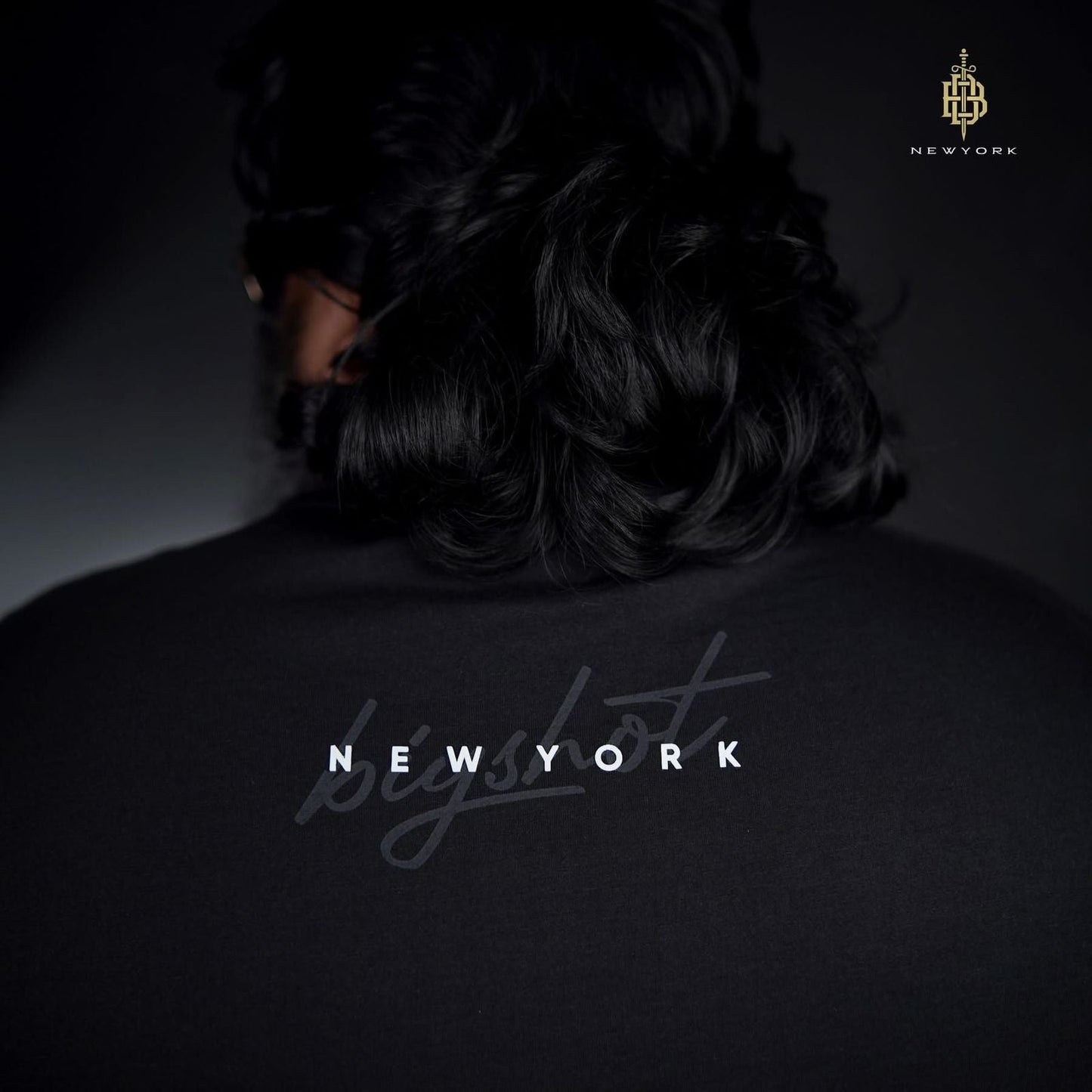 Drop Shoulder Black (D-1)